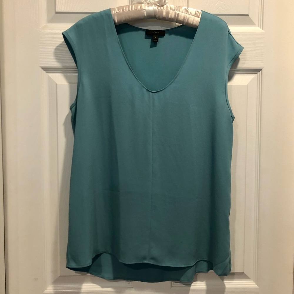 J crew top, teal